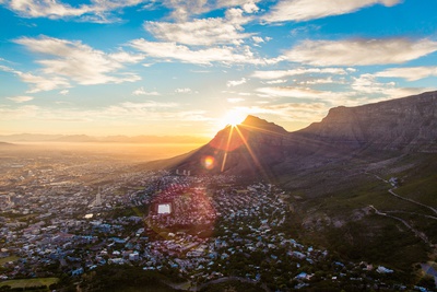 KiteWorldWide Kitesurfing Cape Town Table Mountain