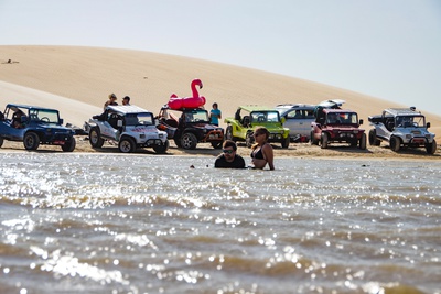 Freshwater Lagoon KiteWorlWide Kitesurfing Brazil