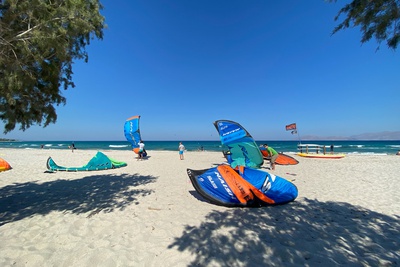 Kitesurfen lernen in Griechenland
