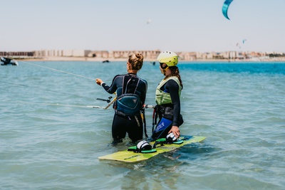 Kitesurfing in Egypt - Seahorse Bay