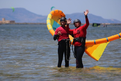 Kitesurfing in Italy - Sicily