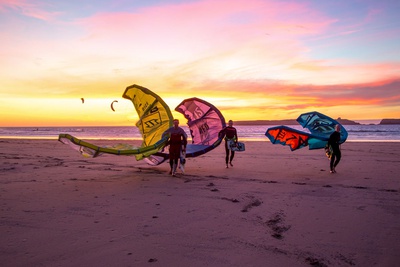 Morocco: Essaouira – Kitesurfing during Easter