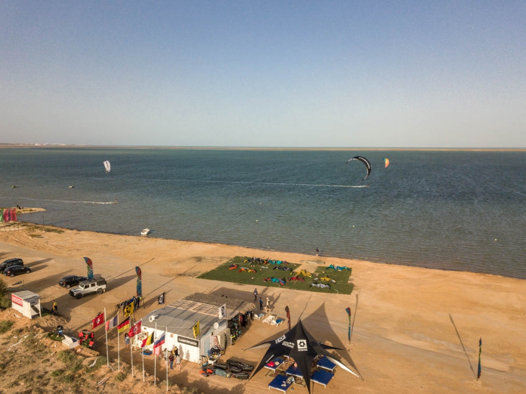 Windy Kitesurfing Season Opening on Djerba in April KiteWorldWide