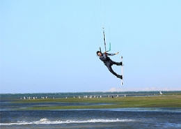 Kitesurfen in Dakhla Marokko Tour d'Eole