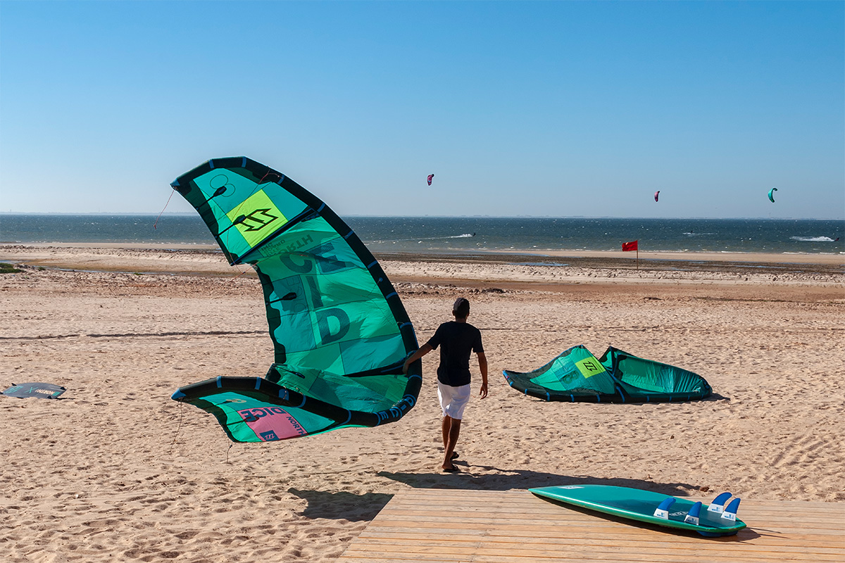 Kitesurfen zu Ostern